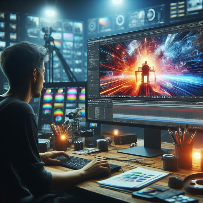 Gig Preview - Do vfx motion graphics for your video project