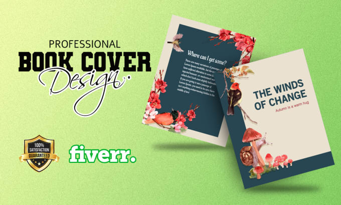 Gig Preview - Do kdp book cover, notebook, planner, ebook cover design