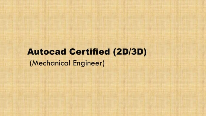 Bestseller - design 2d mechanical drawings using solidworks and autocad