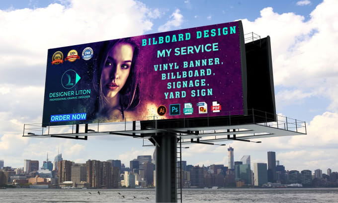 Gig Preview - Do billboard design for your business or event