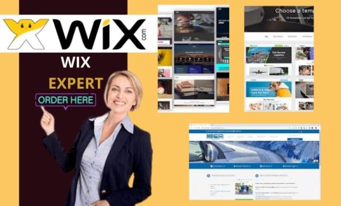 Gig Preview - Design, redesign wix website, wix store or wix ecommerce shop, wix developer