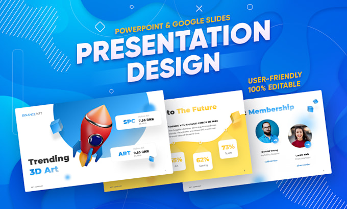 Gig Preview - Design your powerpoint presentation or google slides