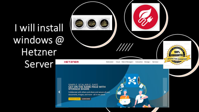 Bestseller - install, setup windows or linux on hetzner server,ovh,ionos,interserver