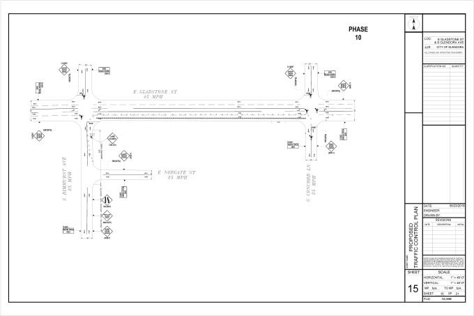 Gig Preview - Design traffic control plan for any road condition