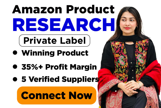 Gig Preview - Do amazon fba product research for private label and amazon product hunting