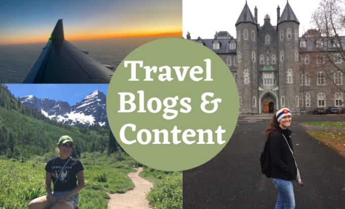 Gig Preview - Write travel blogs and content