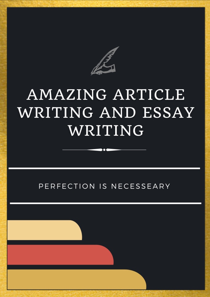 Gig Preview - Do best article writing and essay writing