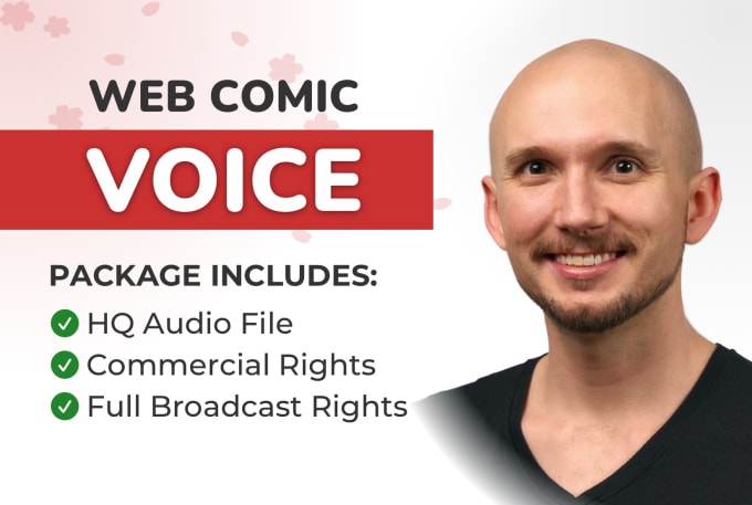 Gig Preview - Voice your male web comic or webtoon