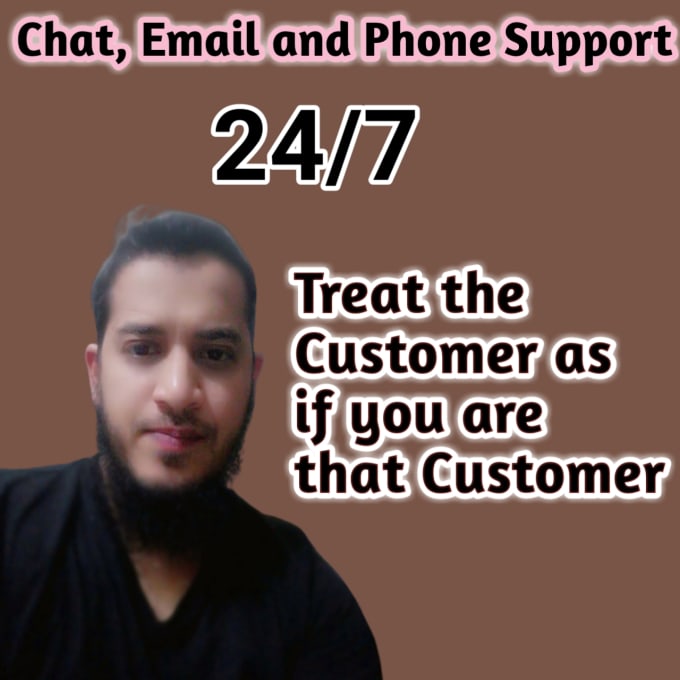 Gig Preview - Offer customer support via email, chat, and call