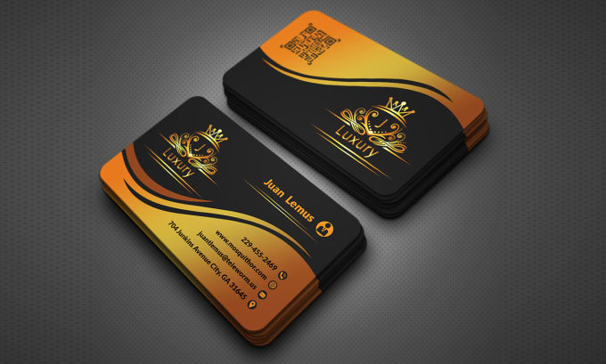 Gig Preview - Do professional luxury minimalist business card design