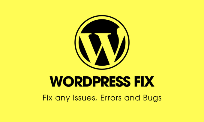 Gig Preview - Debug and fix wordpress website errors and issues quickly