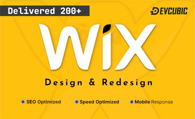 Gig Preview - Offer wix website design or redesign your wix site