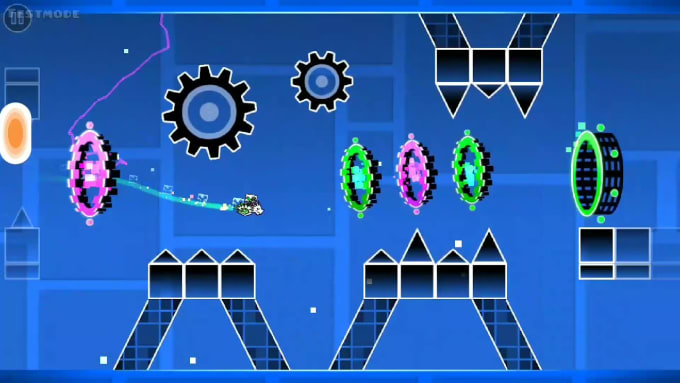 Gig Preview - Create geometry dash layout for you