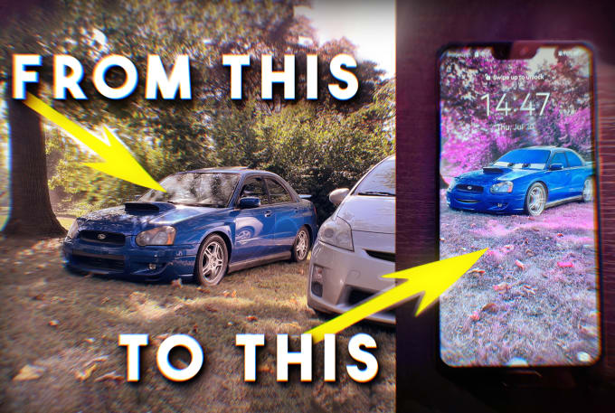 Gig Preview - Transform any car photo into a realistic pixar cars style character