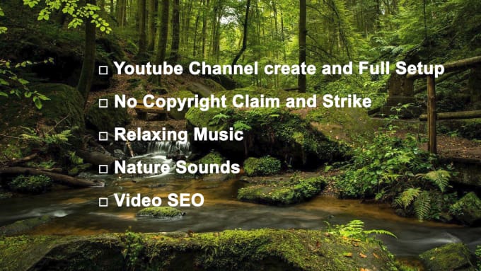 Gig Preview - Create 50 relaxing meditation music video for youtube