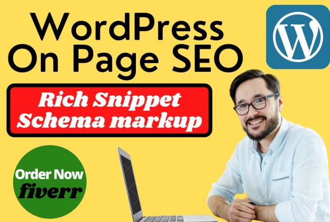 Gig Preview - Do wordpress on page SEO, schema markup, rich snippet