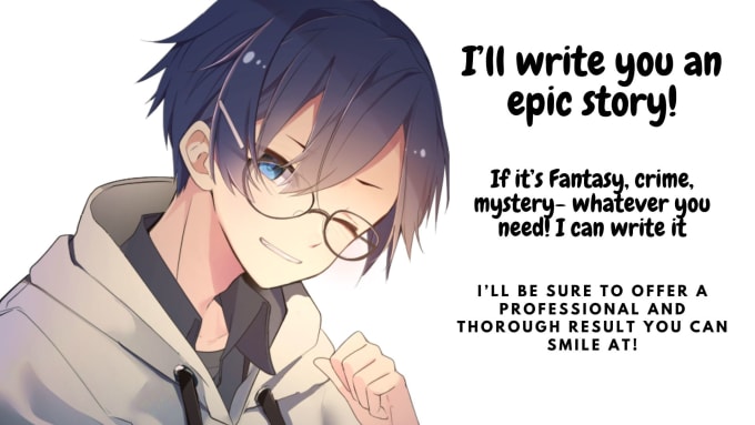 Gig Preview - Write anime stories nsfw or sfw