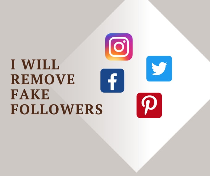 Gig Preview - Unfollow your instagram followings and remove fake followers