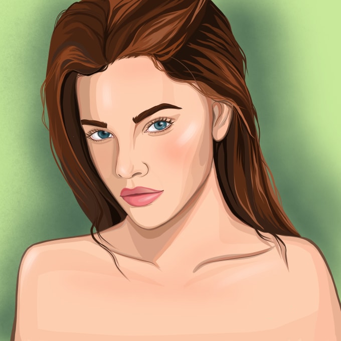 Gig Preview - Digital portrait or illustration by your photo