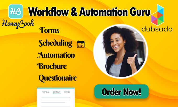 Bestseller - set up dubsado and honeybook CRM accounts automation workflow