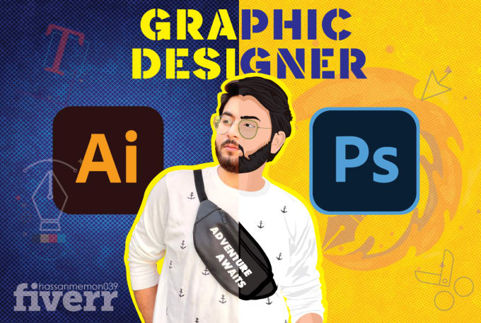 Gig Preview - Be your creative and professional graphic designer