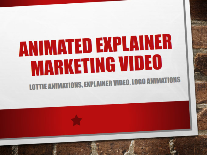 Gig Preview - Design best 2d animated explainer video for marketing and sales