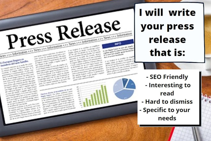 Gig Preview - Write quick SEO friendly press release for you