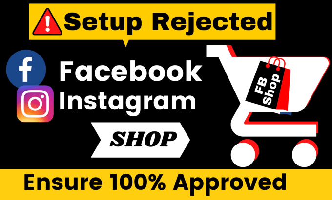 Gig Preview - Fix rejected commerce account and enable facebook shop