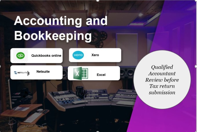 Gig Preview - Do bookkeeping and data entry in quickbooks online and xero