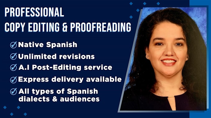 Gig Preview - Proofread your spanish texts