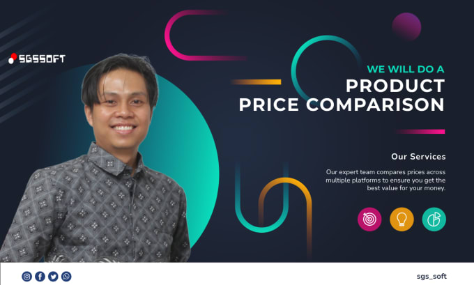 Gig Preview - Do product price comparison for your business