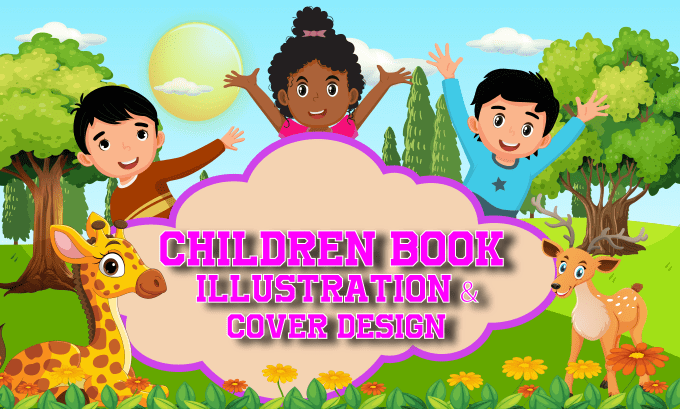 Gig Preview - Draw children story book illustration