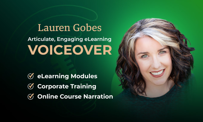 Gig Preview - Record a professional e learning corporate narration