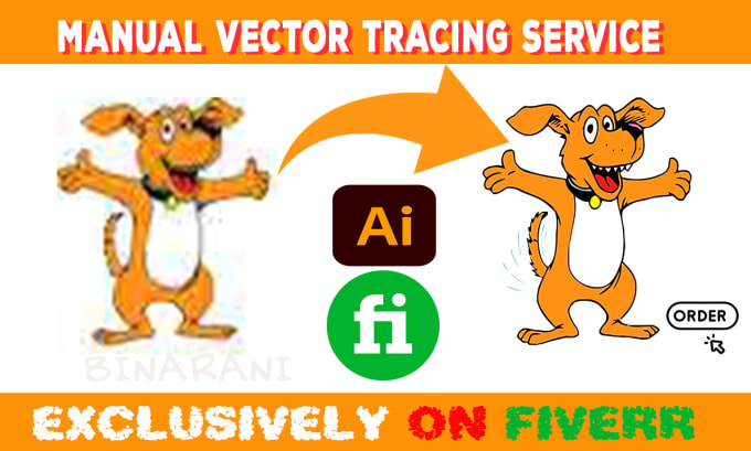 Gig Preview - Manual vector tracing for any logo by adobe illustrator