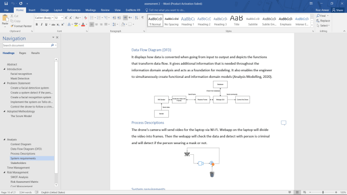 Gig Preview - Make detailed business software requirements