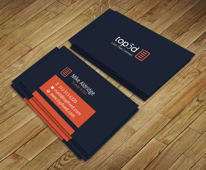 Bestseller - design a modern business card for you