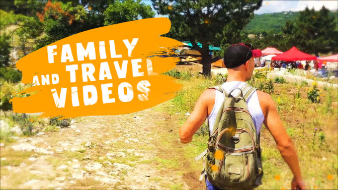 Gig Preview - Do a vivid family and travel videos for you and your family