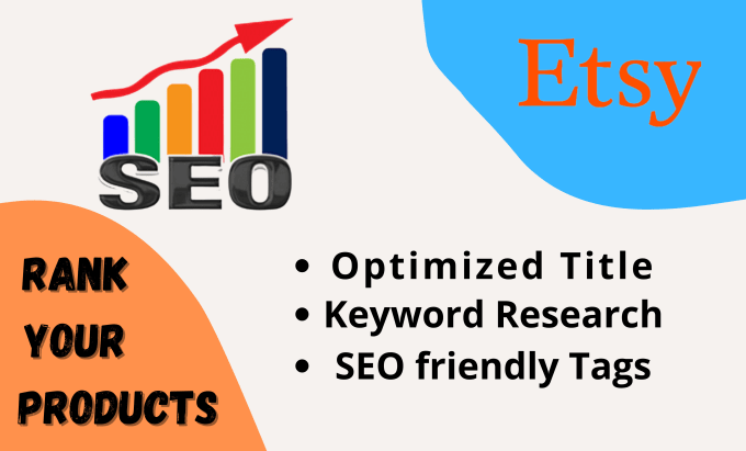 Gig Preview - Rank etsy listing with etsy seo title and tags