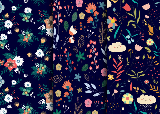 Gig Preview - Do floral pattern,seamless pattern, textile pattern design