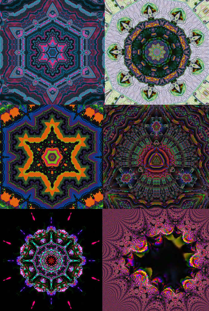 Gig Preview - Create crazy fractal mandalas