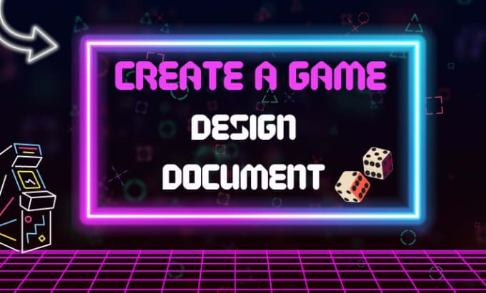 Gig Preview - Create a game design document gdd for you