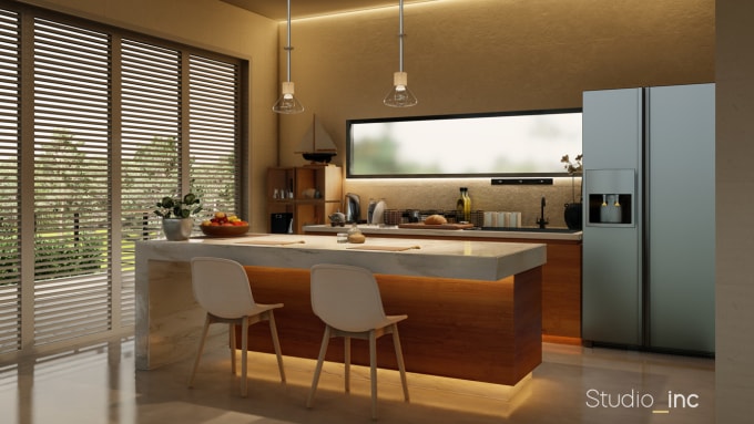 Gig Preview - Do 3d interior design rendering visualization