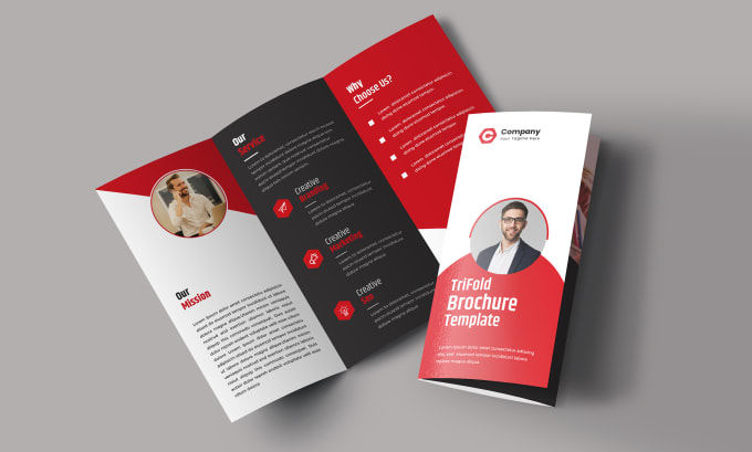 Gig Preview - Brochure design, trifold, bifold, business catalog, catalog, postcard