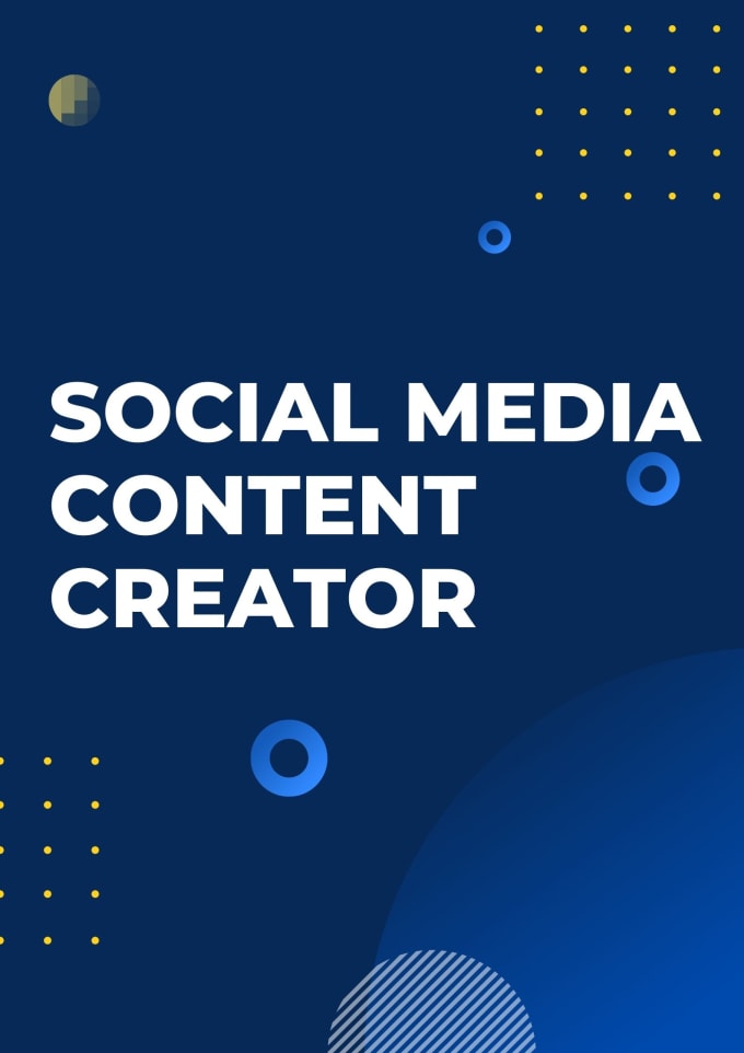 Gig Preview - Be your social media content creator