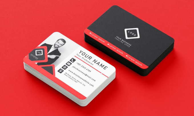 Gig Preview - Design your business card with modern style in 1 day