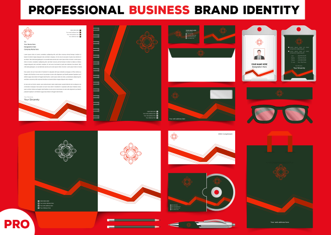 Gig Preview - Be personal professional graphic designer for business