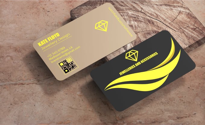 Gig Preview - Design stunning, stylish, elegant, modern business cards