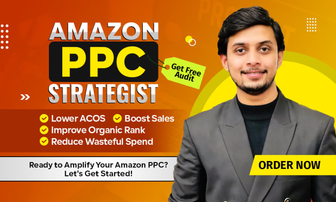 Gig Preview - Manage and optimize amazon ads campaign, amazon sponsored ads, amazon PPC