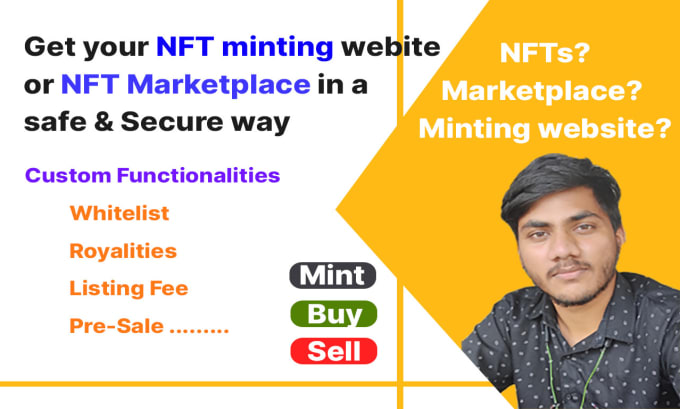 Bestseller - create responsive nft website and nft marketplace