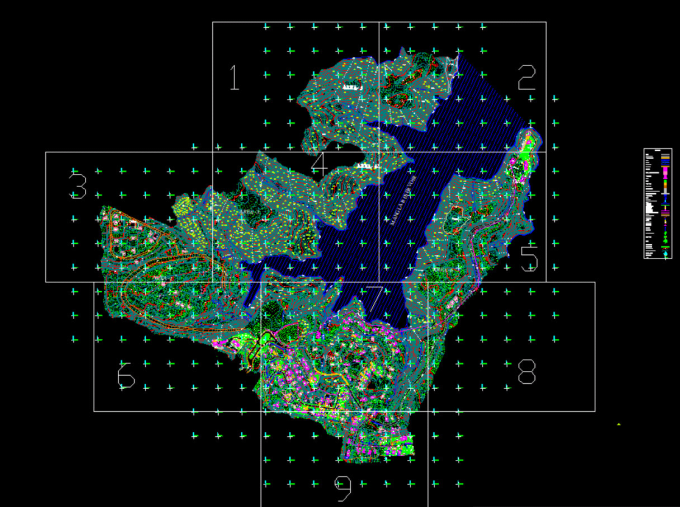 Gig Preview - Make topographic survey, land surveying map, contours map, from point topo data